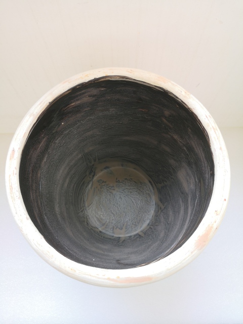 古玩陶瓷磁州窯黑彩缸拍賣,當(dāng)前價(jià)格680元