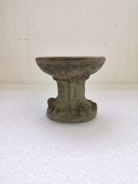 古玩陶瓷灰陶燈拍賣,當前價格980元