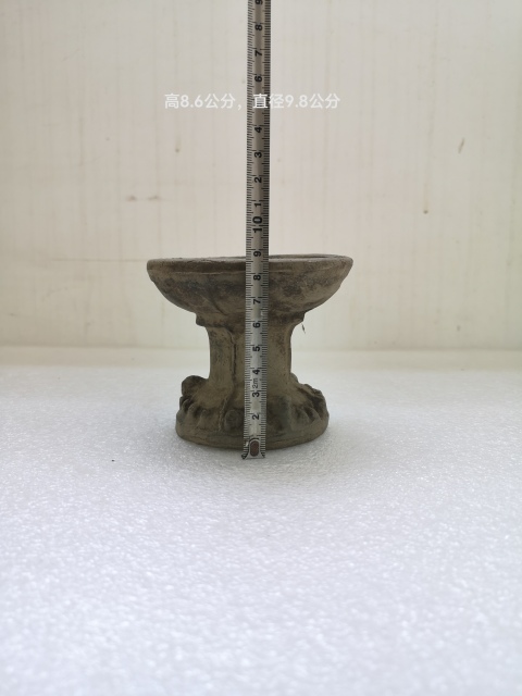 古玩陶瓷灰陶燈拍賣,當前價格980元