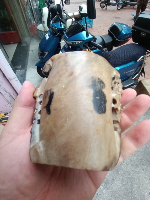 古玩玉器(特價)民國壽山石雕筆筒拍賣,當前價格580元
