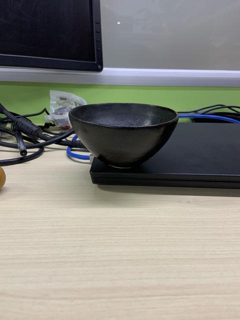 古玩陶瓷黑釉不倒翁盞拍賣，當前價格9999元