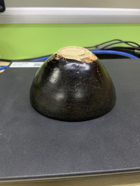 古玩陶瓷黑釉不倒翁盞拍賣，當前價格9999元