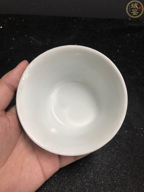 古玩陶瓷民國?藍料彩茶園拍賣，當前價格1800元