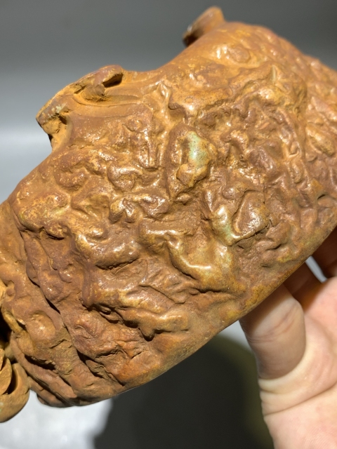 古玩陶瓷清代石灣窯蟹甲八方洗 水仙盆拍賣(mài),當(dāng)前價(jià)格688元
