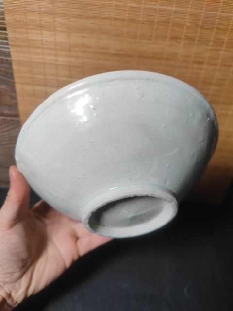古玩陶瓷白釉大碗拍賣，當前價格1588元