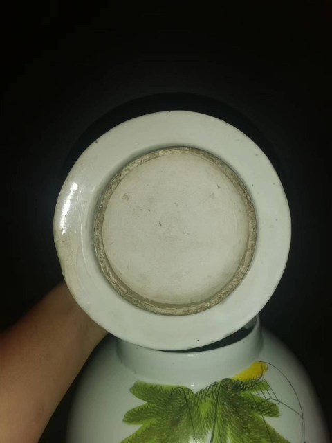 古玩陶瓷粉彩教子圖人物紋將軍罐拍賣,當(dāng)前價(jià)格8600元