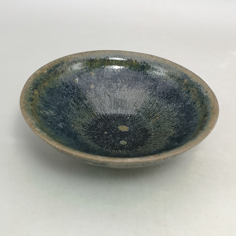 古玩陶瓷宋代建盞黑釉兔毫盞拍賣，當(dāng)前價格36000元