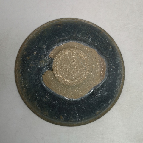 古玩陶瓷宋代建盞黑釉兔毫盞拍賣，當(dāng)前價格36000元