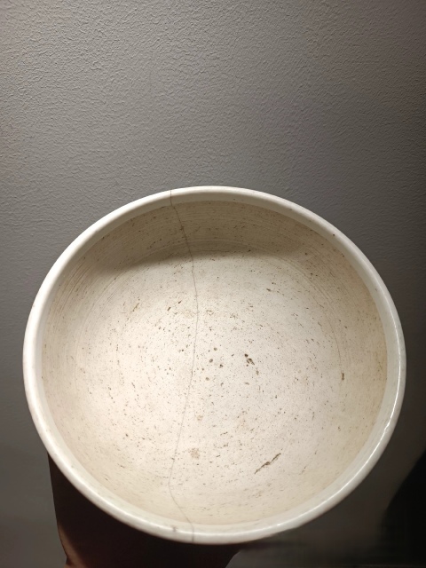古玩陶瓷雍正淡描青花擂缽拍賣，當前價格4200元