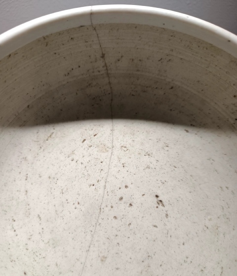 古玩陶瓷雍正淡描青花擂缽拍賣，當前價格4200元