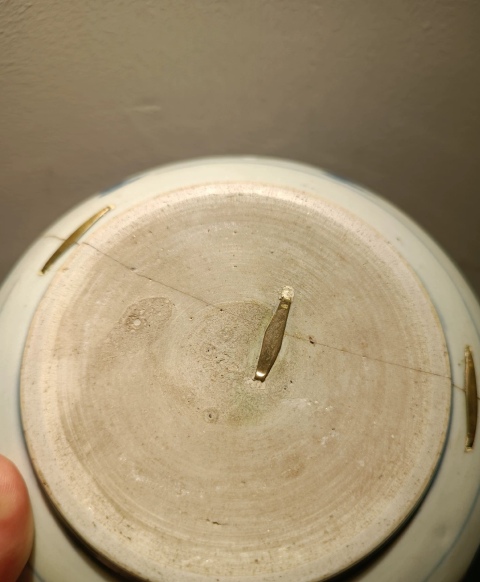 古玩陶瓷雍正淡描青花擂缽拍賣，當前價格4200元