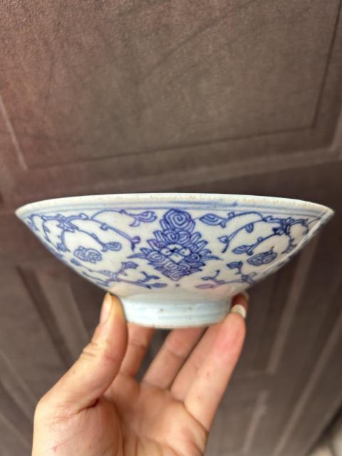 古玩陶瓷道光 寶象花青花碗拍賣,當(dāng)前價格222元