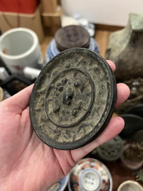 古玩銅器宋代海獸葡萄鏡拍賣,當前價格1999元