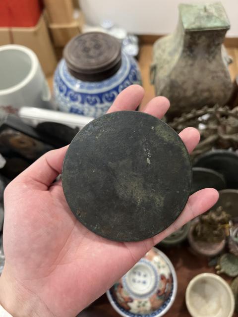 古玩銅器宋代海獸葡萄鏡拍賣,當前價格1999元