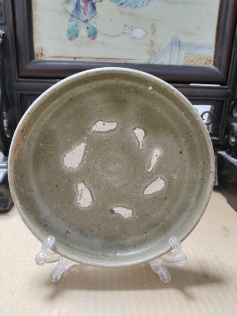 古玩陶瓷五代青釉洗拍賣，當前價格0元