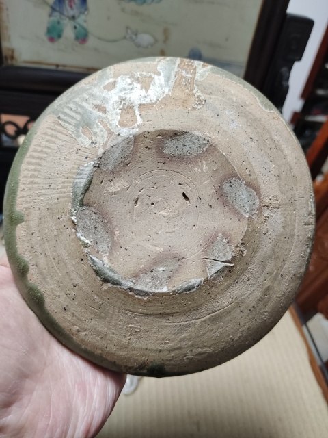 古玩陶瓷五代青釉洗拍賣，當前價格0元