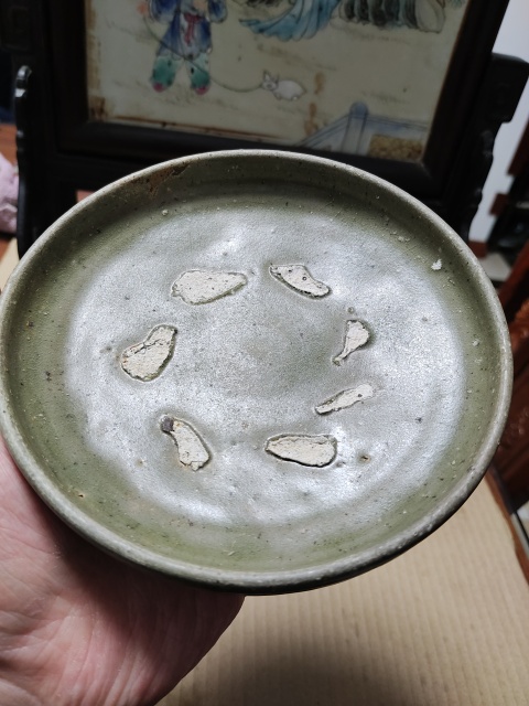 古玩陶瓷五代青釉洗拍賣，當前價格0元