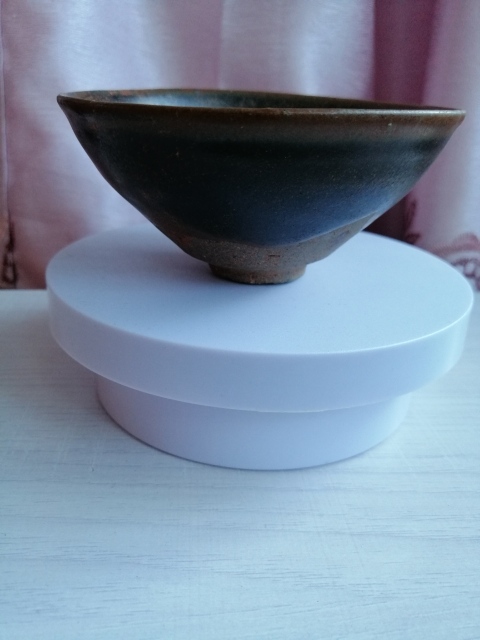 古玩陶瓷宋代黑釉盞拍賣,當(dāng)前價(jià)格1999元