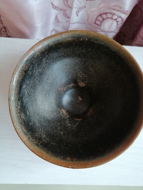 古玩陶瓷宋代黑釉盞拍賣,當(dāng)前價(jià)格1999元