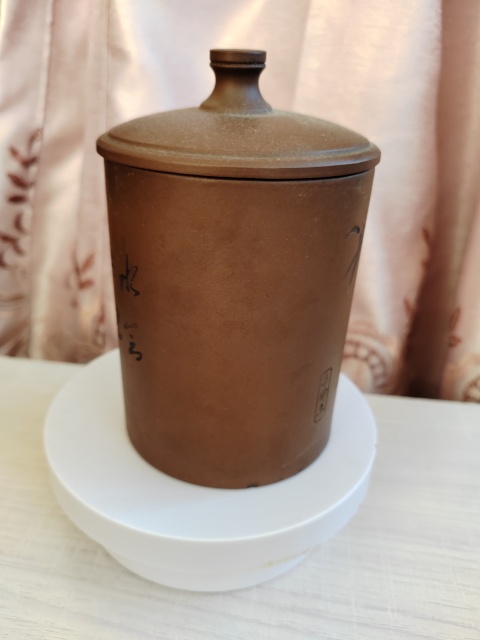 古玩雜項天津供水紫砂杯子拍賣,當前價格456元