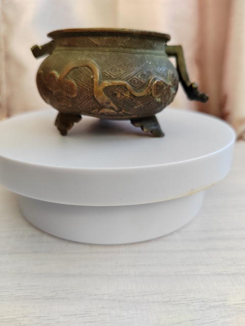 銅爐拍賣，當前價格887元