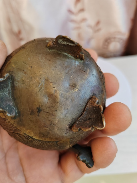 古玩銅器銅爐拍賣，當前價格887元