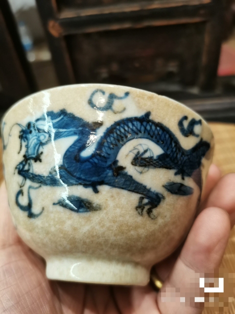 古玩陶瓷【標(biāo)本】杯子拍賣，當(dāng)前價格20元