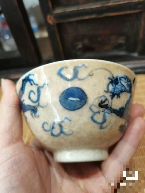 古玩陶瓷【標(biāo)本】杯子拍賣，當(dāng)前價格20元