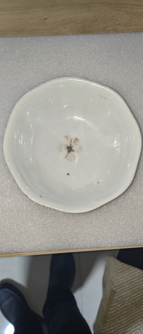 古玩陶瓷松鶴祝壽粉彩供碗拍賣，當(dāng)前價格380元