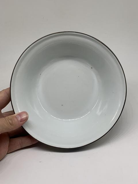 古玩陶瓷青花團鶴紋蓋碗拍賣,當前價格4500元
