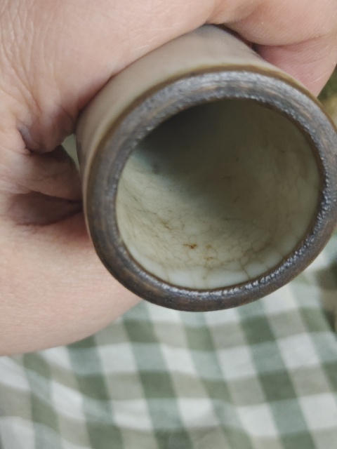 古玩陶瓷清中期·仿官釉荸薺瓶拍賣,當(dāng)前價格29999元