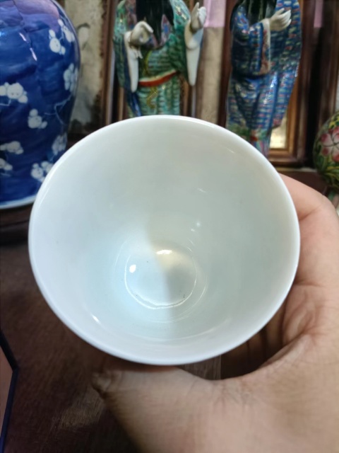 古玩陶瓷青花人物鈴鐺杯拍賣,當前價格8888元