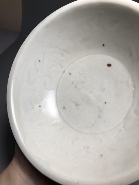 古玩陶瓷宋,影青釉刻劃花高足碗拍賣,當前價格2000元