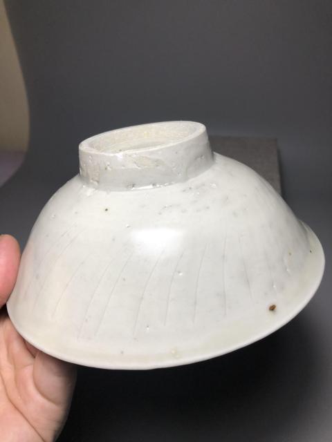 古玩陶瓷宋,影青釉刻劃花高足碗拍賣,當前價格2000元
