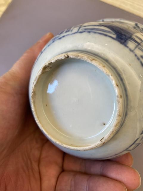 古玩陶瓷青白釉刻仰蓮紋面包碗,平臺不允許估價拍賣,當前價格2300元