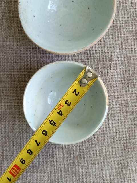古玩陶瓷豆青釉杯拍賣,當前價格278元