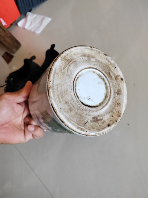 古玩陶瓷民國山水紋提梁壺拍賣,當前價格1888元