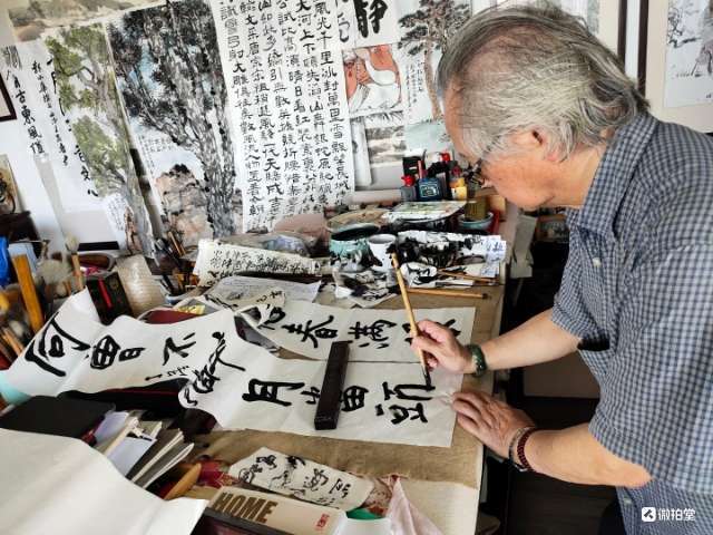 古玩字畫丁茂魯春華秋實拍賣,當前價格3600元