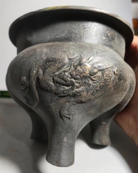 古玩銅器爐子拍賣，當前價格56800元