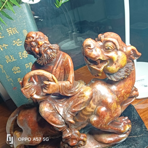 古玩雜項(xiàng)壽山石擺件拍賣，當(dāng)前價格5500元