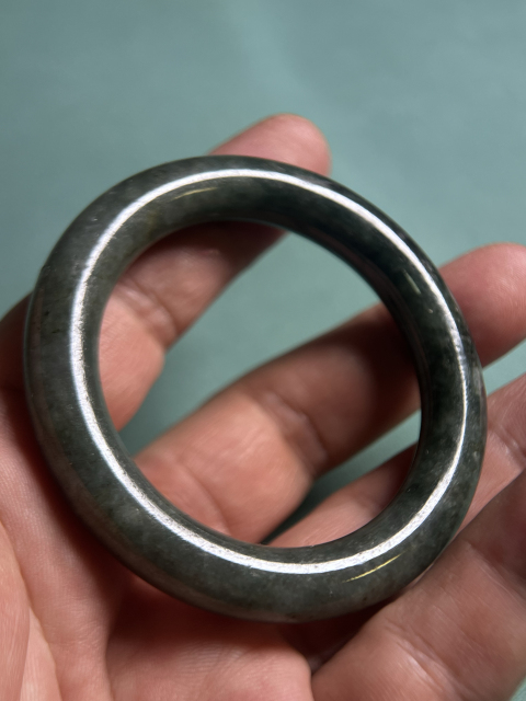 古玩玉器翡翠童鐲拍賣，當(dāng)前價(jià)格1200元