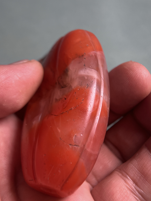 古玩玉器藏傳南紅大瓜珠拍賣，當前價格18800元