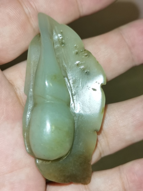 古玩玉器清末和田葫蘆墜拍賣,當前價格3800元