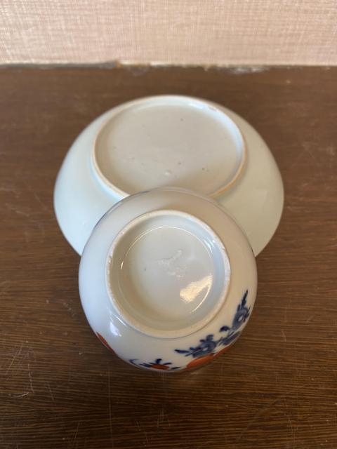 古玩陶瓷青花礬紅杯盤拍賣,當前價格1200元