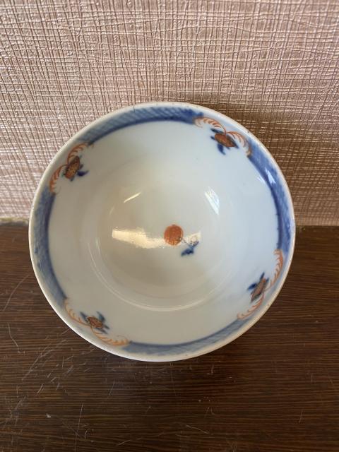 古玩陶瓷青花礬紅杯盤拍賣,當前價格1200元
