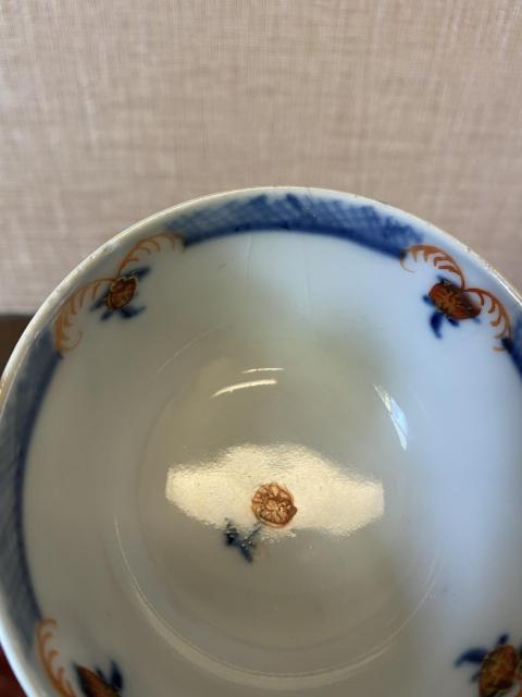 古玩陶瓷青花礬紅杯盤拍賣,當前價格1200元