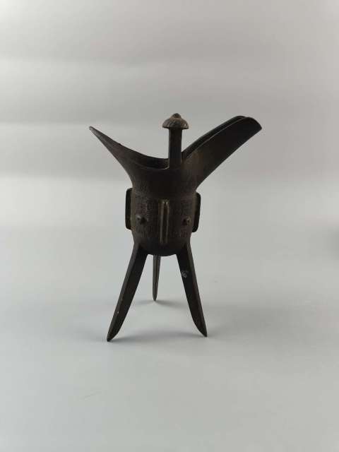 古玩雜項(xiàng)爵杯拍賣，當(dāng)前價(jià)格12000元
