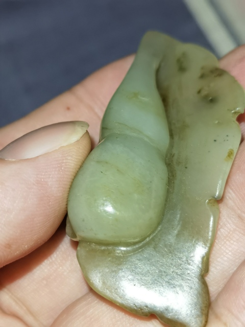 古玩玉器清末和田葫蘆墜拍賣,當前價格3800元