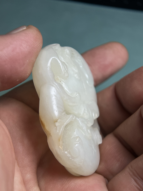 古玩玉器白玉君子佩拍賣,當前價格22800元