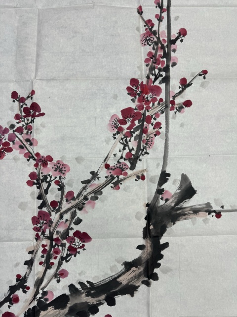 古玩字畫(huà)邵戈梅破知春近拍賣(mài)，當(dāng)前價(jià)格9600元